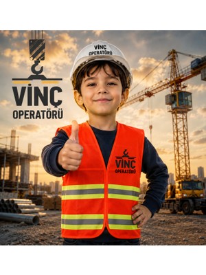 Teknik Vinç Operatörü Yelek Seti