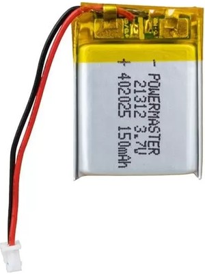 Motto Ticaret Powermaster 402025 3.7 Volt 150 Mah Lityum Polimer Pil
