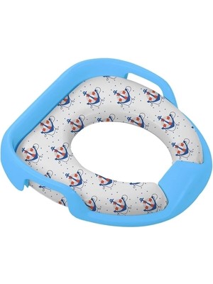 tp Buğz Softy Jumbo Kids Çocuk-Bebek Yanlardan Tutmalı Yumuşak Süngerli Klozet Kapağı Adaptörü