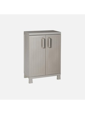 Plastik Bahçe Dolabı, Temizlik Dolabı, Mutfak Dolabı, Plastik Dolap 65*38*93H cm
