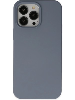 Magicool Iphone 14 Pro Kılıf Nano Içi Kadife Silikon - Gri