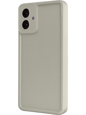 Magicool Samsung Galaxy A07 4g Viera Silikon - Krem