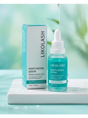 Likolash Hyalüronik Asit Nemlendirici Serum Panthenol Içerikli Yoğun Nem Bakımı Cilt Bariyeri Destekleyici 30 ml