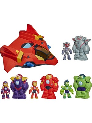 Marvel Iron Man And His Awesome Friends Ultimate Dev Boyutlu Zırh Iron Jet