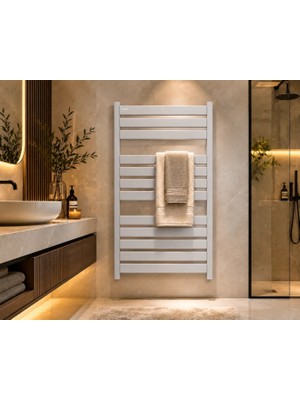 Termorad Alüminyum Mat Gri 50X120 Petsa Slim Havlupan