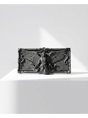 Laviera Lilith Duvar Tablosu Siyah Dekoratif 3D Baskı Duvar Süsü Objesi 25cm - Premium Dolgulu Sağlam Yapı