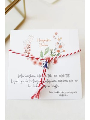 Kuzgun Ticaret 12'li Paket Marteniçka Ip Bileklik - Kırmızı