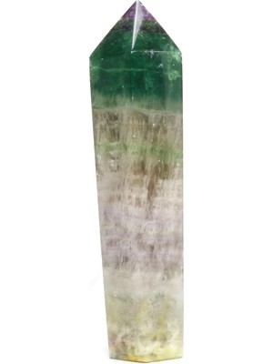Ilgın Doğal Taş Takı Doğal Florit Taşı Obelisk Kayaç | Şifa & Enerji Kristali | 200 gr Dekoratif Taş