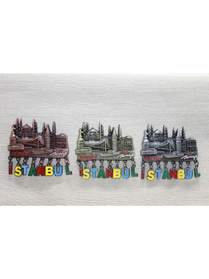Mudanis Sarkaçlı Istanbul Temalı Magnet ALK4305