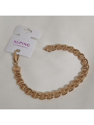 Zennemor Xuping Vıp Kaliteli Antialerjik Sarmal Zincir Tasarımlı Rose Gold Bileklik