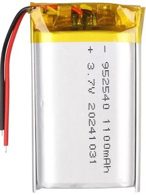 Motto Ticaret Powermaster 952540 3.7V 1100MAH Lityum Polimer (Li-Po) Batarya Ciklet Pil