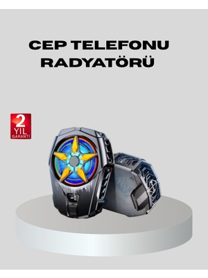 Esranın Dünyası Telefon Soğutucu Radyatör Type-C Bağlantılı 2 Kademeli Dijital Kontrollü -