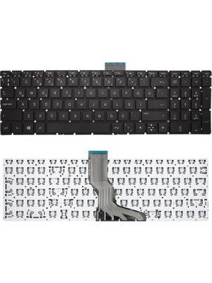 Notebook Klavye - Siyah-Işıksız - Pavilion - 15-Bw, 15-BW0XX, 15-Ra, 15-RA0XX, 15-Rb, 15-RB0XX, 15-Br, 15-BR0XX, 15S-EQ, 15S-FQ, TPN-Q201, TPN-Q222, TPN-Q230 Muadili ile Uyumlu - HP-064