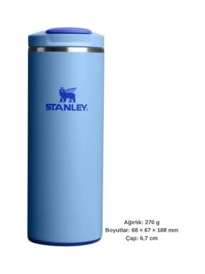 The Transit Fliptop Mug 0.35 L Termos Kupa Bardak Matara Mavi, 10-13063-0052