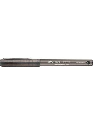 Free Ink Roller Kalem, 0.7 Mm, Siyah, Silinmez Kalıcı Mürekkep, Mürekkep Göstergeli, Iğne Uçlu