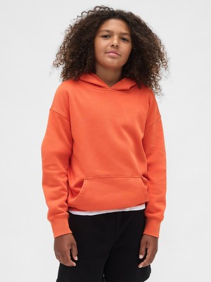 Gap Erkek Çocuk Turuncu Vintage Soft Relaxed Sweatshirt
