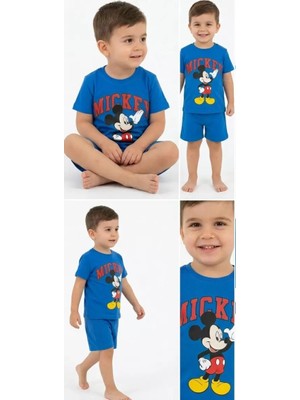 Veraura Lifestyle 2/5 Yaş Mickey Baskılı Çocuk Takımı