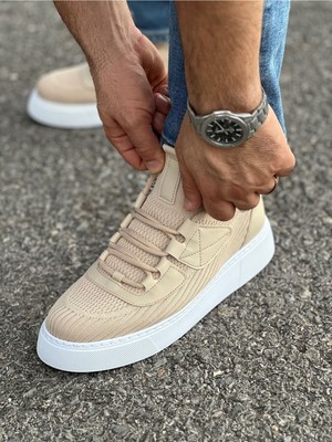 Shopwave CH2425 - Tbt Erkek Ayakkabı Bej