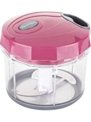 Empressco Gri Pembe 1000ML Pratik Doğrayıcı ve Çırpıcı Çok Amaçlı Set