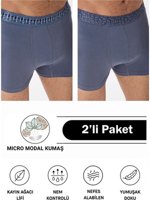 Mutig Tencel™ Modal Erkek Boxer (2'li)