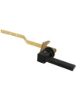 Brass KTCL10 Claremont Tuvalet Deposu Kolu, Mat Siyah