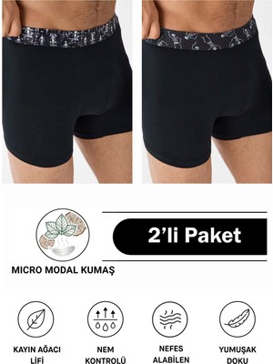 Mutig Tencel™ Modal Erkek Boxer (2'li)