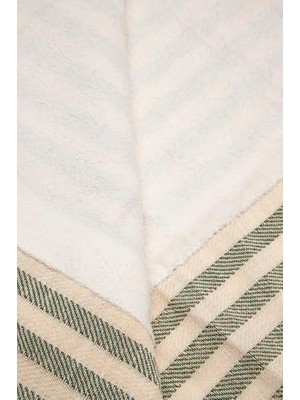 Penti Stripe Double Yüz Havlusu,haki