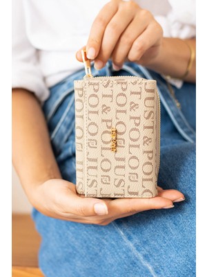 Just Polo Kadın Bol Kartlıklı Kağıt Para Bölmeli Cüzdan En 12 Boy 10 cm