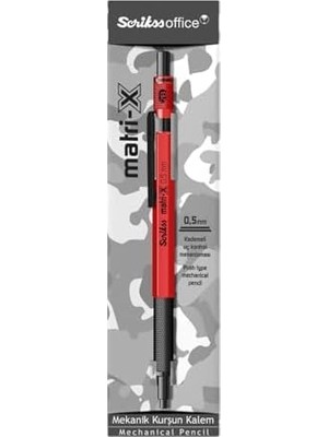 Yakestore Ofis Matri-X Versatil 0.5 mm Kırmızı