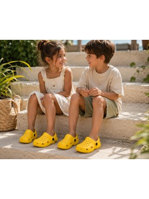 RS Riva Shoes Rıva Sprout Classic Çocuk Delikli Terlik