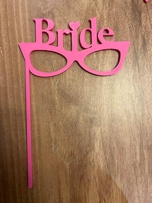 Yakestore Gelin Damat 3D Baskı Parti Maskesi Seti Düğün & Nişan Pozları Için Eğlenceli Aksesuar