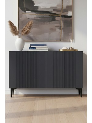 Ceneyra KA1203A CORSA Konsol ve Tv Sehpası Antrasit 120cm