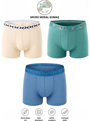 Mutig Tencel™ Modal Erkek Çocuk Boxer (3'lü)