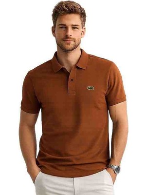 Lacoste Polo Classic Fit Kahverengi