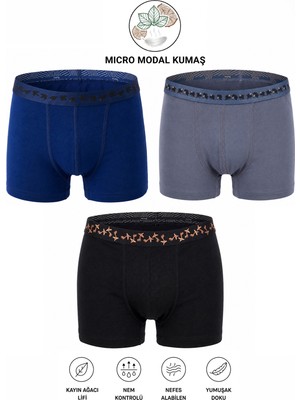 Mutig Tencel™ Modal Erkek Çocuk Boxer (3'lü)