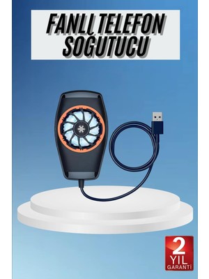 Esranın Dünyası Telefon Soğutucu Fan Güçlü Motor Radyatör Cep Telefon Soğutma -