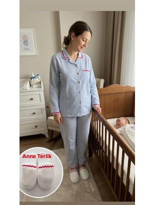 Diamondstar BASKILI ANNE BEBEK LOHUSA SET 3 Ay Kız