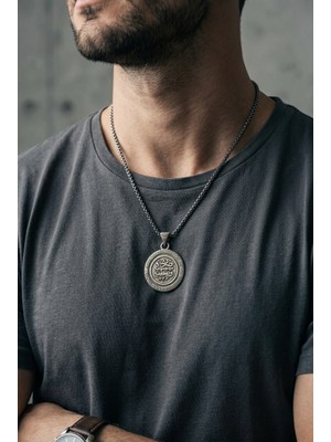 Begondio El Işçiliği Paslanmaz Çelik Zincir Erkek Kolye