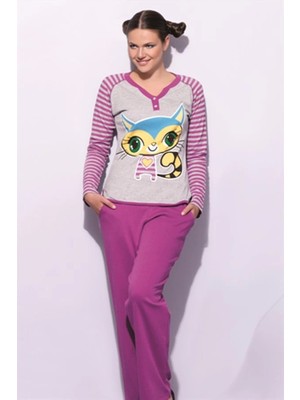 ALFA AKSESUAR 03 Berrak Bayan Pijama Takımı 5156