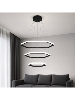 Avizego Ares 3'lü LED Sarkıt Avize