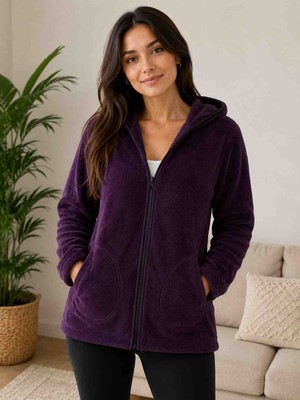 Sweet's Collection Kadın Welsoft Peluş Ceket