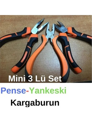Buççin Online Mağaza Elektronikçi Pense-Kargaburun-Yankeski 3 Lü Set