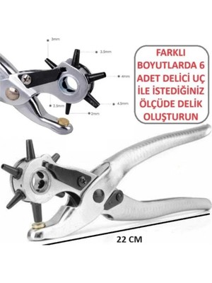 Buççin Online Mağaza Metal Kemer Delme Pensesi Delici Delik Açma Çıt Çıt Pense Deri Çanta Kıyafet Delik Açıcı Makinası