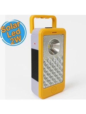 Buççin Online Mağaza Işıldak Solar LED 2W+22SMD