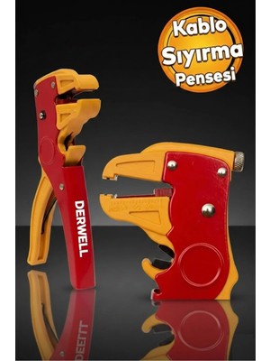 Buççin Online Mağaza 0.2-6mm Kablo Tel Soyucu Kablo Soyma Pensesi Kablo Sıyırıcı Crimper Sıyırma Kesici Pense