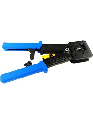 Buççin Online Mağaza Profesyonel RJ45 Network Pensesi – Ağ Kablosu Sıkma, Kesme ve Soyma Aleti Ergonomik Tasarım
