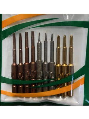 Buççin Online Mağaza Klt-3 Elektrikli Tornavida Için 10LU Uç Seti 4mm x 20MM
