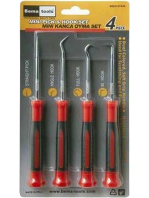 Buççin Online Mağaza Mini Kanca Oyma Set 4 Parça