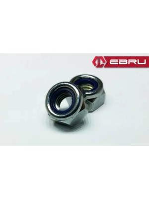 Buççin Online Mağaza Altıköşe Fiberli Somun M8 - 10 Adet