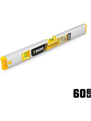 Mikasso Sgs Su Terazisi Mıknatıslı 60CM Profesyonel (Alüminyum) Uzun Ömürlü 60 cm